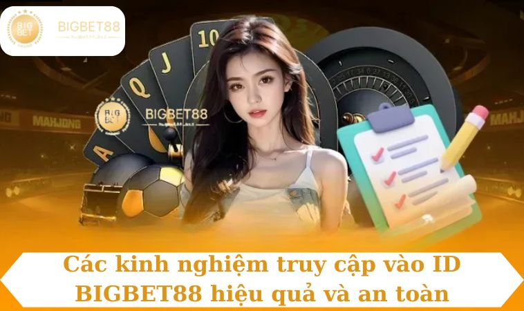 Các kinh nghiệm truy cập vào ID BIGBET88 hiệu quả và an toàn