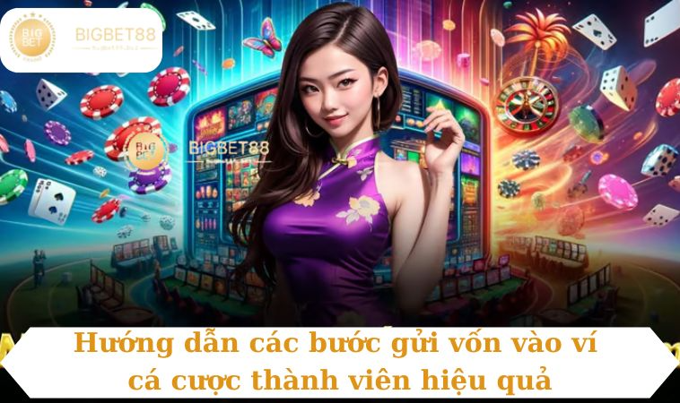Hướng dẫn các bước gửi vốn vào ví cá cược thành viên hiệu quả